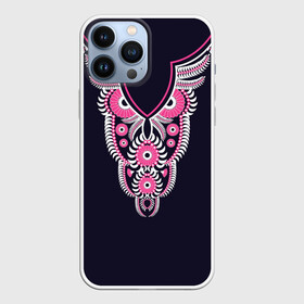 Чехол для iPhone 13 Pro Max с принтом Сова в Белгороде,  |  | art | b | birds | drawing | graphics | look | night | ornament | owl | pattern | picture | predator | взгляд | графика | искусство | картинка | крутой | лучший | мода | модный | молодёжная | ночной | орнамент | птицы | рисунок | розовый | сова