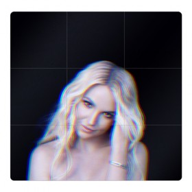 Магнитный плакат 3Х3 с принтом Britney Glitch в Белгороде, Полимерный материал с магнитным слоем | 9 деталей размером 9*9 см | britney | britneyspears | glitch | icon | jean | pop | princess | spears | usa | бритни | бритниспирс | глич | джин | поп | работа | спирс | сша