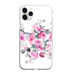 Чехол для iPhone 11 Pro матовый с принтом Розовые розы в Белгороде, Силикон |  | bouquets | color | gray | leave | lowers | ornament | patterns | pink | roses | букеты | графика | искусство | картинка | красивый | крутой | листья | мода | модный | молодёжная | орнамент | рисунок | розовые | розы | рукоделие | серый