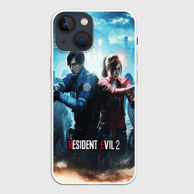 Чехол для iPhone 13 mini с принтом RESIDENT EVIL2 в Белгороде,  |  | Тематика изображения на принте: biohazard | biohazard 7 | crocodile | fang | game | hand | monster | new umbrella | resident evil | resident evil 7 | umbrella | umbrella corp | umbrella corporation | zombie