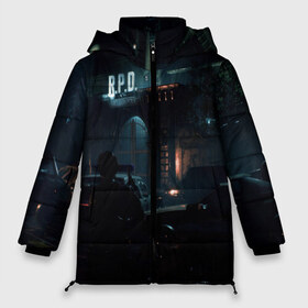 Женская зимняя куртка 3D с принтом Resident Evil 2 в Белгороде, верх — 100% полиэстер; подкладка — 100% полиэстер; утеплитель — 100% полиэстер | длина ниже бедра, силуэт Оверсайз. Есть воротник-стойка, отстегивающийся капюшон и ветрозащитная планка. 

Боковые карманы с листочкой на кнопках и внутренний карман на молнии | biohazard | biohazard 7 | crocodile | fang | game | hand | monster | new umbrella | resident evil | resident evil 7 | umbrella | umbrella corp | umbrella corporation | zombie