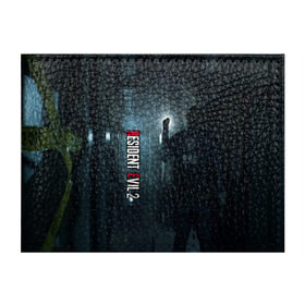 Обложка для студенческого билета с принтом Resident Evil в Белгороде, натуральная кожа | Размер: 11*8 см; Печать на всей внешней стороне | biohazard | biohazard 7 | crocodile | fang | game | hand | monster | new umbrella | resident evil | resident evil 7 | umbrella | umbrella corp | umbrella corporation | zombie