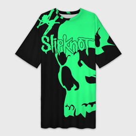 Платье-футболка 3D с принтом Slipknot в Белгороде,  |  | slipknot | грув | группа | джои джордисон | кори тейлор | метал | мик томсон | ню | петля | рок | слипкнот | удавка