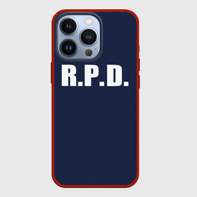 Чехол для iPhone 13 Pro с принтом R.P.D. LEON S.KENNEDY в Белгороде,  |  | ada wong | biohazard | game | gamer | leon | logo | mistic | raccoon city | re2 | resident evil 2 | rpd | stars | umbrella | ада вонг | амбрелла | зомби | игра | мистика | ужасы