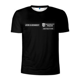 Мужская футболка 3D спортивная с принтом R.P.D. LEON S.KENNEDY в Белгороде, 100% полиэстер с улучшенными характеристиками | приталенный силуэт, круглая горловина, широкие плечи, сужается к линии бедра | ada wong | biohazard | game | gamer | leon | logo | mistic | raccoon city | re2 | resident evil 2 | rpd | stars | umbrella | ада вонг | амбрелла | зомби | игра | мистика | ужасы