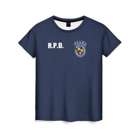 Женская футболка 3D с принтом S.T.A.R.S. RACCOON CITY в Белгороде, 100% полиэфир ( синтетическое хлопкоподобное полотно) | прямой крой, круглый вырез горловины, длина до линии бедер | ada wong | biohazard | game | gamer | leon | logo | mistic | raccoon city | re2 | resident evil 2 | rpd | stars | umbrella | ада вонг | амбрелла | зомби | игра | мистика | ужасы