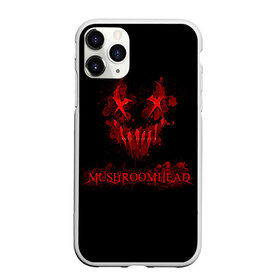 Чехол для iPhone 11 Pro матовый с принтом Mushroomhead в Белгороде, Силикон |  | ac dc | disturbed | linkin park | lp | metal | metallica | mushroomhead | music | pop | rap | rock | slipknot | song | метал | музыка | рок