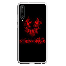 Чехол для Honor P30 с принтом Mushroomhead в Белгороде, Силикон | Область печати: задняя сторона чехла, без боковых панелей | ac dc | disturbed | linkin park | lp | metal | metallica | mushroomhead | music | pop | rap | rock | slipknot | song | метал | музыка | рок