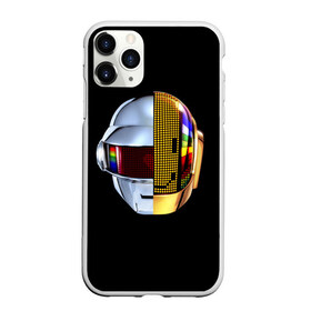 Чехол для iPhone 11 Pro матовый с принтом Daft Punk в Белгороде, Силикон |  | daft punk | electronic | house | human | music | robot | дафт панк | музыка | синти поп | хаус | электроника