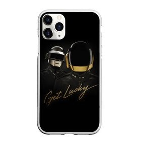 Чехол для iPhone 11 Pro матовый с принтом Daft Punk в Белгороде, Силикон |  | daft punk | electronic | house | human | music | robot | дафт панк | музыка | синти поп | хаус | электроника