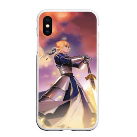 Чехол для iPhone XS Max матовый с принтом Fate Grand Order в Белгороде, Силикон | Область печати: задняя сторона чехла, без боковых панелей | Тематика изображения на принте: anime | fate grand order | manga | saber | аниме | арчер | ассасин | великий приказ | лансер | лунный свет в потерянной комнате | манга | первая миссия | судьба великая кампания | сэйбер