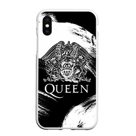 Чехол для iPhone XS Max матовый с принтом Queen в Белгороде, Силикон | Область печати: задняя сторона чехла, без боковых панелей | queen | брайан мэи | британская | группа | джон дикон | королева | роджер тейлор | рок | фредди меркьюри