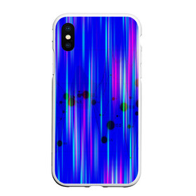 Чехол для iPhone XS Max матовый с принтом neon strokes в Белгороде, Силикон | Область печати: задняя сторона чехла, без боковых панелей | abstract | abstraction | comb | cyberpunk | texture | абстракция | бронь | броня | кибер панк | соты | стальные соты | текстуры