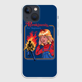 Чехол для iPhone 13 mini с принтом Pyrokinesis в Белгороде,  |  | 80 е | 80s | 90 е | 90s | oldschool | retro | retrowave | stranger thing | vintage | винтаж | олдскул | ретро | ретровейв | странные дела