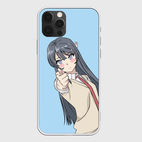 Чехол для iPhone 12 Pro Max с принтом Seishun Buta в Белгороде, Силикон |  | anime | rascal does not dream of bunny girl senpai | seishun buta yarou wa bunny girl senpai | аниме | сакурадзима май | сакута | этот глупый свин не понимает мечту девочки зайки