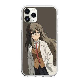 Чехол для iPhone 11 Pro Max матовый с принтом Rascal Does Not Dream в Белгороде, Силикон |  | anime | rascal does not dream of bunny girl senpai | seishun buta yarou wa bunny girl senpai | аниме | сакурадзима май | сакута | этот глупый свин не понимает мечту девочки зайки