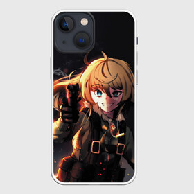 Чехол для iPhone 13 mini с принтом Youjo Senki в Белгороде,  |  | anime | manga | tanya | the military chronicles of a little girl | the saga of tanya the evil | youjo senki | аниме | военная хроника маленькой девочки | манга | таня фон дегручав