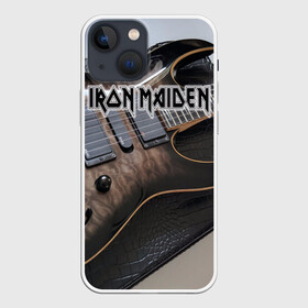 Чехол для iPhone 13 mini с принтом Iron Maiden в Белгороде,  |  | бас | британия | брюс дикинсон | гитара | группа | дева | железная | метал | нико макбрэйн | рок | стив харрис | хеви | яник герс