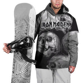 Накидка на куртку 3D с принтом Iron Maiden в Белгороде, 100% полиэстер |  | Тематика изображения на принте: бас | британия | брюс дикинсон | гитара | группа | дева | железная | метал | нико макбрэйн | рок | стив харрис | хеви | яник герс