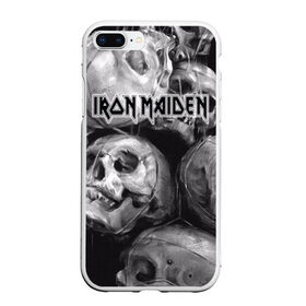 Чехол для iPhone 7Plus/8 Plus матовый с принтом Iron Maiden в Белгороде, Силикон | Область печати: задняя сторона чехла, без боковых панелей | бас | британия | брюс дикинсон | гитара | группа | дева | железная | метал | нико макбрэйн | рок | стив харрис | хеви | яник герс