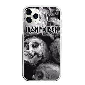 Чехол для iPhone 11 Pro матовый с принтом Iron Maiden в Белгороде, Силикон |  | Тематика изображения на принте: бас | британия | брюс дикинсон | гитара | группа | дева | железная | метал | нико макбрэйн | рок | стив харрис | хеви | яник герс