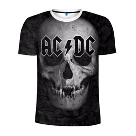 Мужская футболка 3D спортивная с принтом AC/DC  в Белгороде, 100% полиэстер с улучшенными характеристиками | приталенный силуэт, круглая горловина, широкие плечи, сужается к линии бедра | австралийская | ангус янг | блюз | группа | малькольм янг | рок | рок н ролл | стиви янг | хард