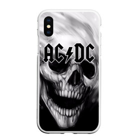 Чехол для iPhone XS Max матовый с принтом AC DC в Белгороде, Силикон | Область печати: задняя сторона чехла, без боковых панелей | австралийская | ангус янг | блюз | группа | малькольм янг | рок | рок н ролл | стиви янг | хард