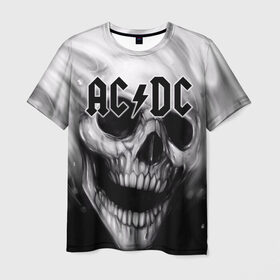Мужская футболка 3D с принтом AC/DC в Белгороде, 100% полиэфир | прямой крой, круглый вырез горловины, длина до линии бедер | австралийская | ангус янг | блюз | группа | малькольм янг | рок | рок н ролл | стиви янг | хард