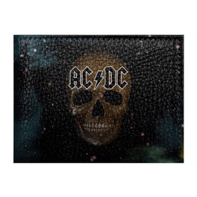 Обложка для студенческого билета с принтом AC/DC в Белгороде, натуральная кожа | Размер: 11*8 см; Печать на всей внешней стороне | австралийская | ангус янг | блюз | группа | малькольм янг | рок | рок н ролл | стиви янг | хард