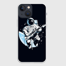 Чехол для iPhone 13 mini с принтом Space rock в Белгороде,  |  | astronaut | cosmos | glare | guitar | infinity | music | planet | reflection | space suit | stars | sun | universe | астронавт | бесконечность | блик | вселенная | гитара | звезды | космонавт | космос | музыка | отражение | планета | рисунок | рок