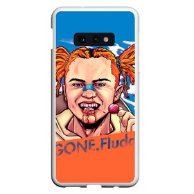 Чехол для Samsung S10E с принтом Gone Fludd (art) в Белгороде, Силикон | Область печати: задняя сторона чехла, без боковых панелей | fludd | gone | gone.fludd | mambl | rap | гон флад | кубик льда | мамбл | реп | сахарный человек