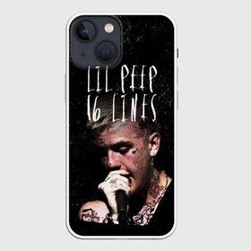 Чехол для iPhone 13 mini с принтом LIL PEEP   16 Lines в Белгороде,  |  | Тематика изображения на принте: 16 lines | beautiful | broken | daddy | dead | exclusive | heart | life | lil | lilpeep | music | peep | pump | rap | rip | tattoo | густав | лил | лилпип | мертв | память | пип | рип | рэп | рэпер | сердечко | сердце | тату | умер