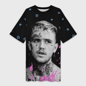 Платье-футболка 3D с принтом LIL PEEP   Runaway в Белгороде,  |  | beautiful | broken | daddy | dead | exclusive | heart | life | lil | lilpeep | music | peep | pump | rap | rapper | rip | runaway | tattoo | густав | лил | лилпип | мертв | память | пип | рип | рэп | рэпер | сердце | тату | умер