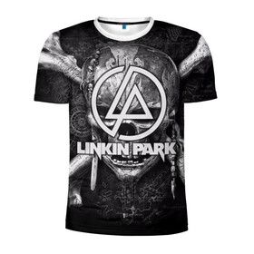 Мужская футболка 3D спортивная с принтом Linkin Park  в Белгороде, 100% полиэстер с улучшенными характеристиками | приталенный силуэт, круглая горловина, широкие плечи, сужается к линии бедра | американская | группа | линкин | майк шинода | метал | музыка | ню | парк | поп | рок | рэп | феникс фаррелл | честер беннингтон | электроник
