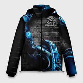 Мужская зимняя куртка 3D с принтом Linkin Park в Белгороде, верх — 100% полиэстер; подкладка — 100% полиэстер; утеплитель — 100% полиэстер | длина ниже бедра, свободный силуэт Оверсайз. Есть воротник-стойка, отстегивающийся капюшон и ветрозащитная планка. 

Боковые карманы с листочкой на кнопках и внутренний карман на молнии. | американская | группа | линкин | майк шинода | метал | музыка | ню | парк | поп | рок | рэп | феникс фаррелл | честер беннингтон | электроник
