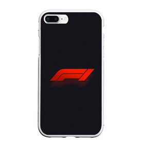 Чехол для iPhone 7Plus/8 Plus матовый с принтом Formula 1 Logo в Белгороде, Силикон | Область печати: задняя сторона чехла, без боковых панелей | formula | лого | формула