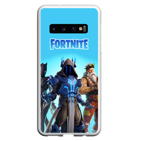 Чехол для Samsung Galaxy S10 с принтом FORTNITE WINTER SEASON в Белгороде, Силикон | Область печати: задняя сторона чехла, без боковых панелей | Тематика изображения на принте: 7 season | 7 сезон | battle | fortnite | royale | winter | битва | владыка | генерал | дожор | зима | королевская | льда | мороз | неоновая | ночной | рысь | скин | снайпер | снежный | фортнайт | форточка