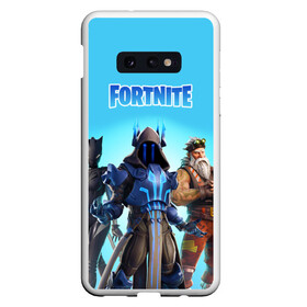 Чехол для Samsung S10E с принтом FORTNITE WINTER SEASON в Белгороде, Силикон | Область печати: задняя сторона чехла, без боковых панелей | Тематика изображения на принте: 7 season | 7 сезон | battle | fortnite | royale | winter | битва | владыка | генерал | дожор | зима | королевская | льда | мороз | неоновая | ночной | рысь | скин | снайпер | снежный | фортнайт | форточка