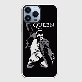 Чехол для iPhone 13 Pro Max с принтом Queen в Белгороде,  |  | Тематика изображения на принте: queen | брайан мэи | британская | группа | джон дикон | королева | роджер тейлор | рок | фредди меркьюри