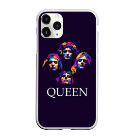 Чехол для iPhone 11 Pro Max матовый с принтом Queen в Белгороде, Силикон |  | queen | брайан мэи | британская | группа | джон дикон | королева | роджер тейлор | рок | фредди меркьюри