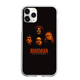 Чехол для iPhone 11 Pro матовый с принтом Queen Bohemian Rhapsody в Белгороде, Силикон |  | queen | брайан мэи | британская | группа | джон дикон | королева | роджер тейлор | рок | фредди меркьюри