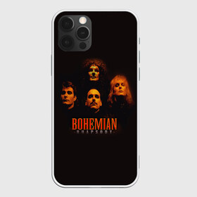 Чехол для iPhone 12 Pro Max с принтом Queen Bohemian Rhapsody в Белгороде, Силикон |  | queen | брайан мэи | британская | группа | джон дикон | королева | роджер тейлор | рок | фредди меркьюри
