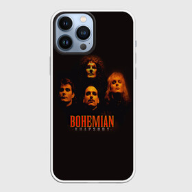 Чехол для iPhone 13 Pro Max с принтом Queen Bohemian Rhapsody в Белгороде,  |  | Тематика изображения на принте: queen | брайан мэи | британская | группа | джон дикон | королева | роджер тейлор | рок | фредди меркьюри