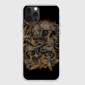 Чехол для iPhone 12 Pro Max с принтом Черепа в Белгороде, Силикон |  | Тематика изображения на принте: dead | demon | devil | executioner | punisher | rap | rock | satan | skull | swag | каратель | палач | скелет | череп