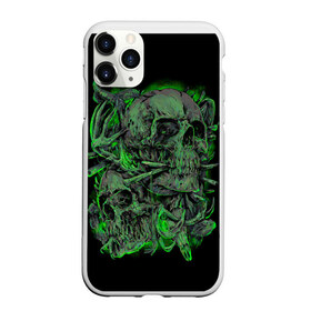 Чехол для iPhone 11 Pro Max матовый с принтом Черепа в Белгороде, Силикон |  | dead | demon | devil | executioner | punisher | rap | rock | satan | skull | swag | каратель | палач | скелет | череп