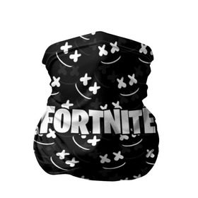 Бандана-труба 3D с принтом FORTNITE x MARSHMELLO в Белгороде, 100% полиэстер, ткань с особыми свойствами — Activecool | плотность 150‒180 г/м2; хорошо тянется, но сохраняет форму | 2019 | armor | armour | cybersport | esport | fortnite | game | llama | logo | броня | игра | киберспорт | лама | фиолетовый | фирменные цвета | фортнайт