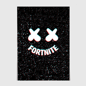 Постер с принтом FORTNITE x MARSHMELLO в Белгороде, 100% бумага
 | бумага, плотность 150 мг. Матовая, но за счет высокого коэффициента гладкости имеет небольшой блеск и дает на свету блики, но в отличии от глянцевой бумаги не покрыта лаком | 2019 | armor | armour | cybersport | dj | esport | fortnite | galaxy | game | llama | logo | marshmello | space | usa | америка | броня | галакт | игра | киберспорт | клубная музыка | лама | маршмелло |