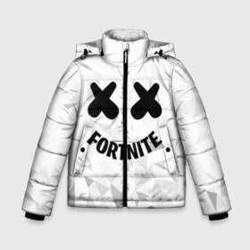 Зимняя куртка для мальчиков 3D с принтом FORTNITE x MARSHMELLO в Белгороде, ткань верха — 100% полиэстер; подклад — 100% полиэстер, утеплитель — 100% полиэстер | длина ниже бедра, удлиненная спинка, воротник стойка и отстегивающийся капюшон. Есть боковые карманы с листочкой на кнопках, утяжки по низу изделия и внутренний карман на молнии. 

Предусмотрены светоотражающий принт на спинке, радужный светоотражающий элемент на пуллере молнии и на резинке для утяжки | 2019 | armor | armour | cybersport | esport | fortnite | game | llama | logo | броня | игра | киберспорт | лама | фиолетовый | фирменные цвета | фортнайт