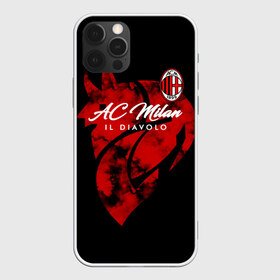 Чехол для iPhone 12 Pro Max с принтом Милан в Белгороде, Силикон |  | ac milan | diavolo | milan | rossoneri | дьяволы | италия | красно чёрные | милан | серия а | форма | футбол | футболист | футбольная | футбольный клуб