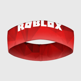 Повязка на голову 3D с принтом ROBLOX в Белгороде,  |  | game | gamer | logo | minecraft | roblox | simulator | игра | конструктор | лого | симулятор | строительство | фигура